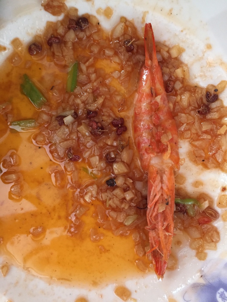 蒜蓉茄汁开背虾