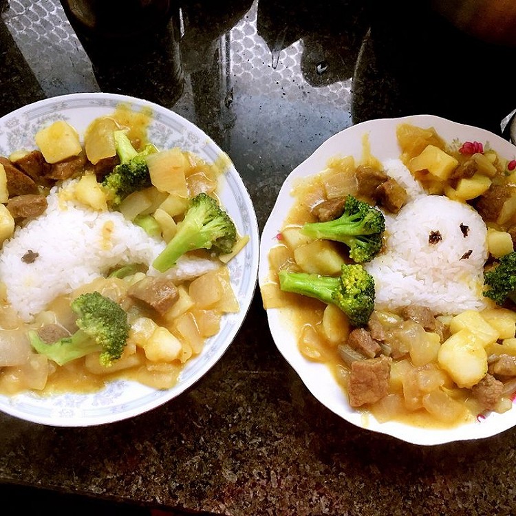 咖喱牛肉饭的做法