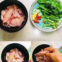 #夏日吃货嘉年华#韭菜炒鱿鱼的做法图解1
