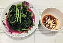 蘸水红苋菜的做法