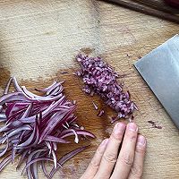 彩虹腊肉糯米团子无添加剂宝宝可食的做法图解4