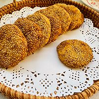 南瓜芝麻糯米饼巨好吃的做法图解7
