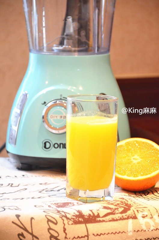 ＃东菱水果豆浆机＃香甜橙汁的做法图解5