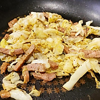 十分钟快手早餐 黑椒牛排包菜卷的做法图解8