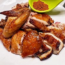 脆皮油淋鸡（家庭版烤鸡、炸鸡）