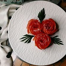【创意果盘】雪衣玫瑰，番茄的花样吃法！#加油 卡塔尔#