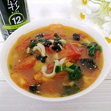 西红柿菠菜面