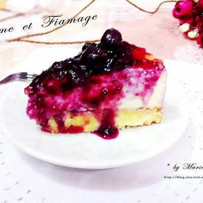 法式蓝莓雪酪乳酪Creme et Fromage