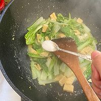 金汤白菜油豆腐的做法图解9