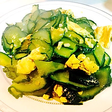 黄瓜炒鸡蛋
