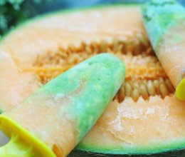 蜜瓜牛油果棒冰#宜家，让家更有味#的做法