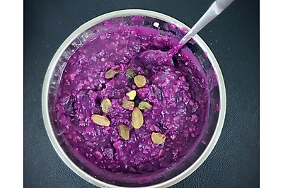 紫薯燕麦粥（减脂晚餐）