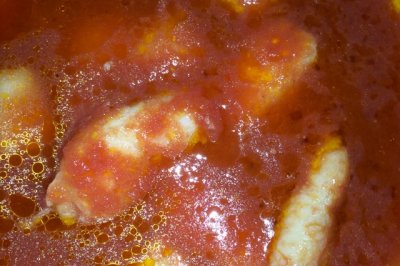 番茄酱烩龙利鱼柳