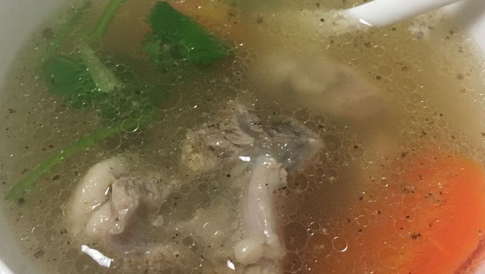 羊肉胡萝卜汤