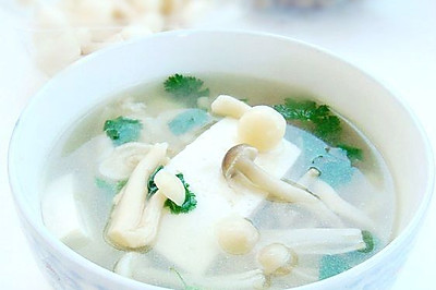 豆腐三菌汤