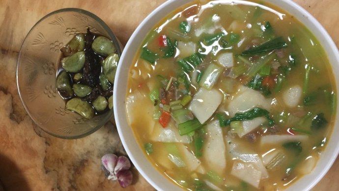 牛肉小揪面