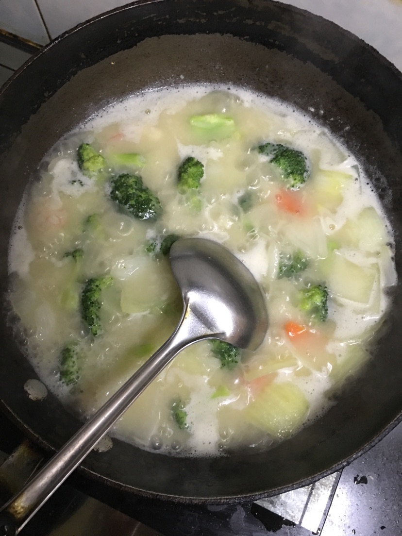 芝士鸡肉意面荟奶油的做法图解5