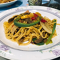 黑椒牛肉意面的做法图解3