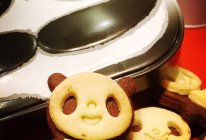  超萌的小熊猫饼干#亲子烘焙#的做法