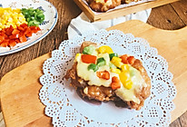 复刻kfc【CHIZZA】给宝宝做一个脆皮炸鸡腿肉披萨的做法