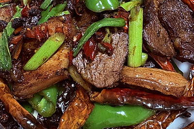 江西小炒回锅羊肉
