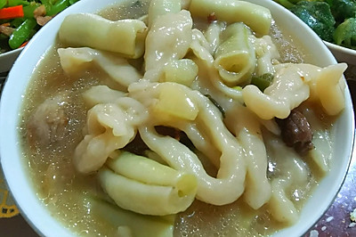 芸豆土豆烩疙瘩汤