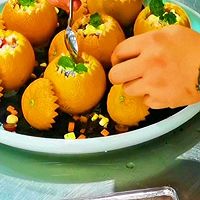 橙香鱼子酱水果沙律的做法图解5