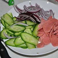 金枪鱼蔬菜沙拉【雄鸡标沙拉酱金枪鱼试用】的做法图解5