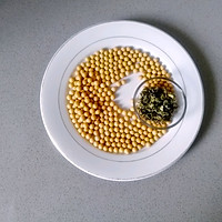 #憋在家里吃什么#清新怡人的绿茶豆浆，巨好喝又可以提高免疫力的做法图解1