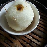 冰糖蒸梨的做法图解4