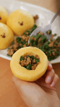【宝宝辅食】小鸡玉米面窝窝头的做法