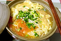 蕃茄煎蛋面的做法