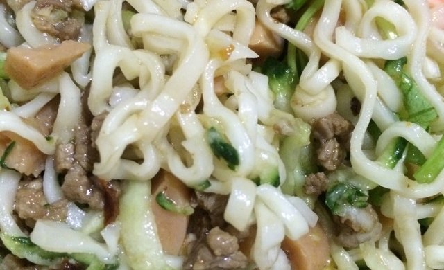 肉末拌面