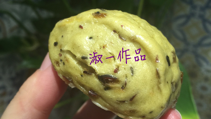 菠菜红枣养生小馒头
