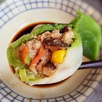 翡翠白菜水饺#年味十足的中式面点#的做法图解13