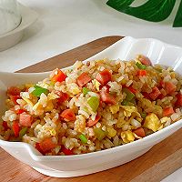 #感恩节为TA做顿饭#什锦炒饭的做法图解8