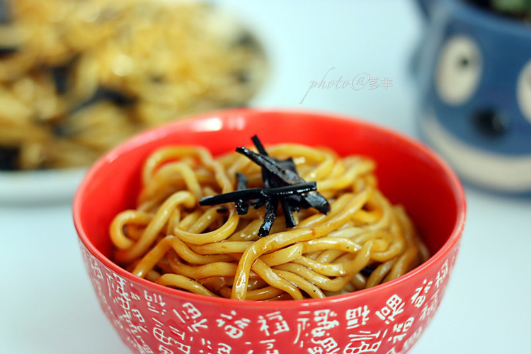 葱油拌面的做法