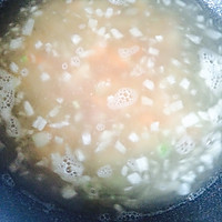冬瓜虾仁火腿蛋花疙瘩汤的做法图解5