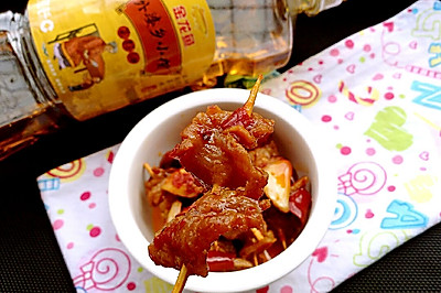 馋嘴美食--牙签肉