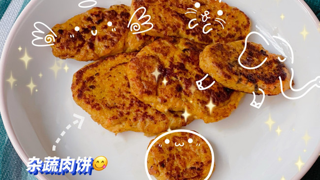 12M宝宝辅食，猪肉饼的做法