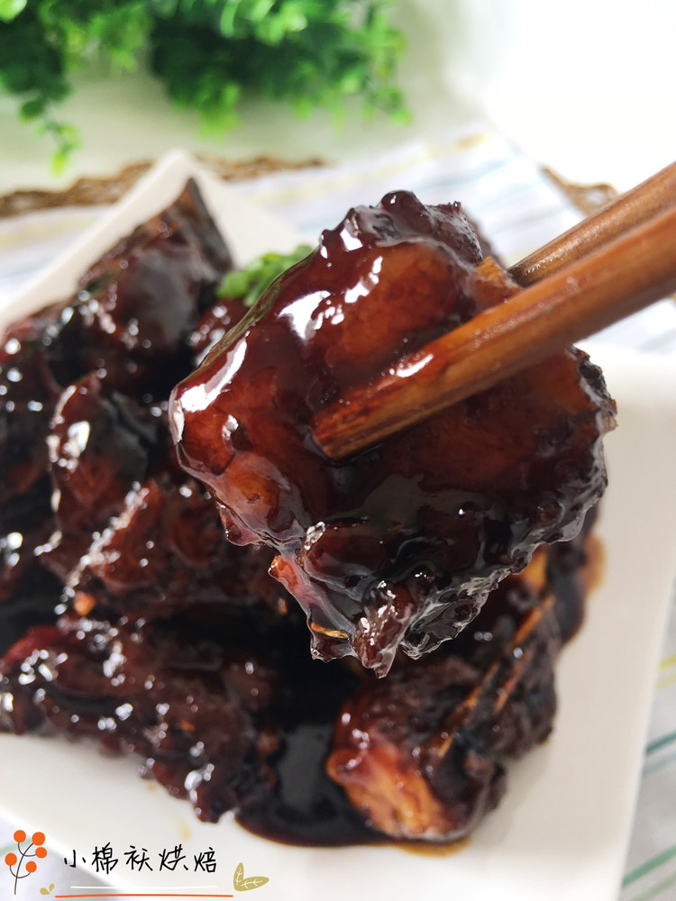 家常红烧排骨（不用炒糖色版）的做法