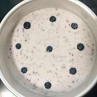 蓝莓酸奶慕斯蛋糕（无奶油版）的做法图解5
