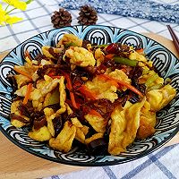 #米饭最强CP#小朋友都爱吃的鱼香鸡蛋的做法图解18