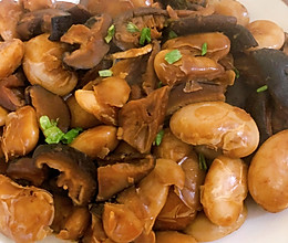 红烧香菇白芸豆的做法
