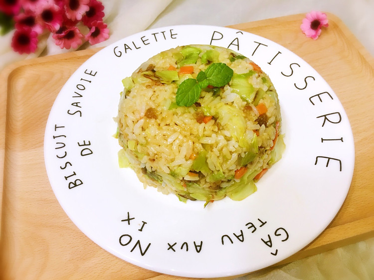 家常炒饭的做法