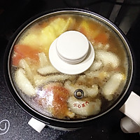 西红柿蛋花菌菇豆腐汤的做法图解5