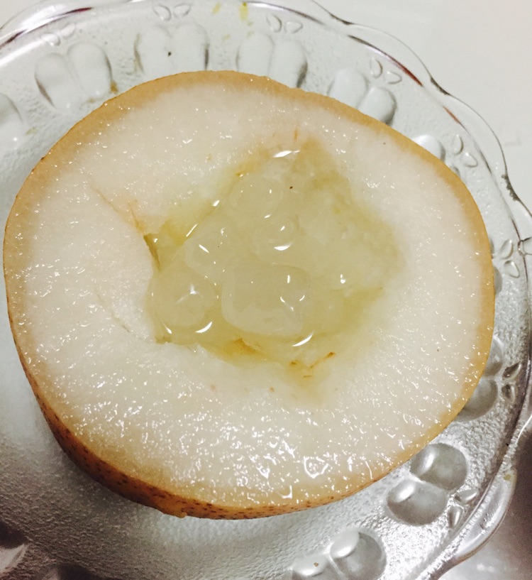 清蒸冰糖雪梨的做法图解6