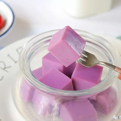 紫薯小布丁 宝宝辅食食谱