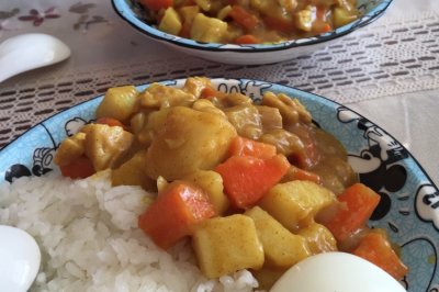 咖喱鸡饭