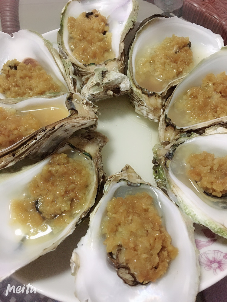 蒜蓉生蚝的做法